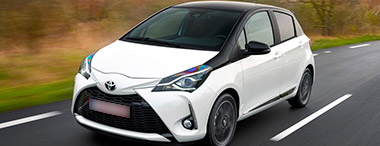 toyota yaris 2017 front view
